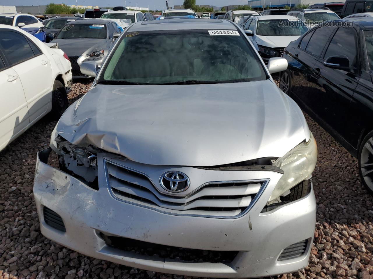 2011 Toyota Camry Base Silver vin: 4T4BF3EK2BR163670