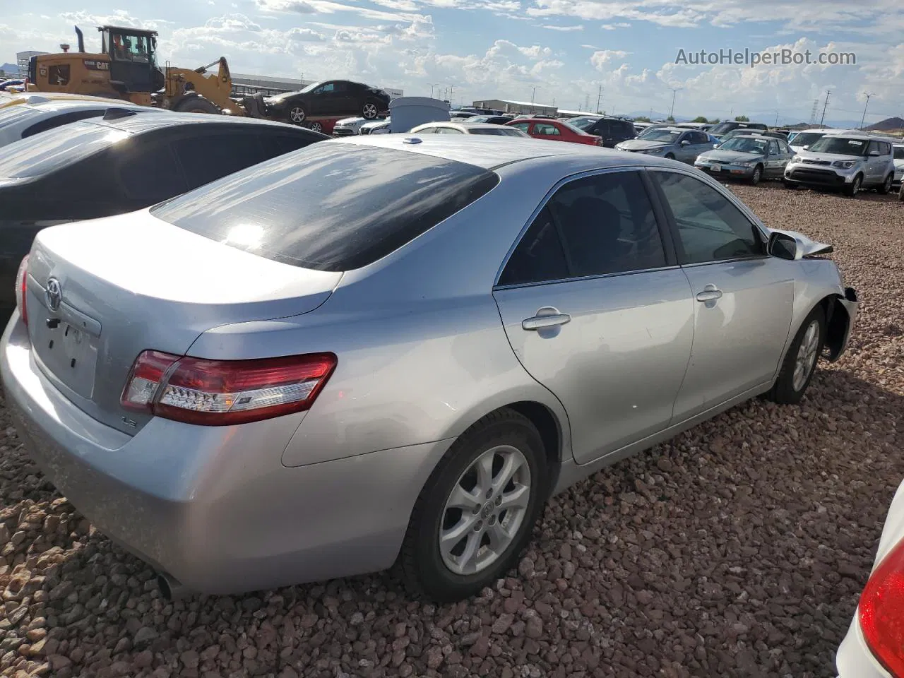 2011 Toyota Camry Base Silver vin: 4T4BF3EK2BR163670