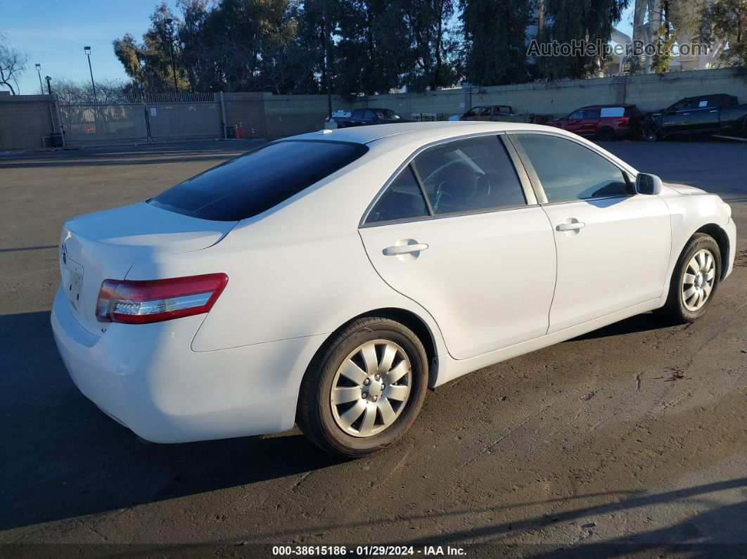 2011 Toyota Camry Le White vin: 4T4BF3EK2BR174359