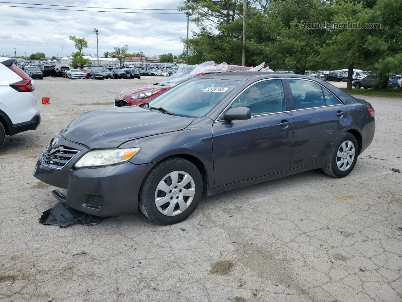 2011 Toyota Camry Base Gray vin: 4T4BF3EK2BR183529