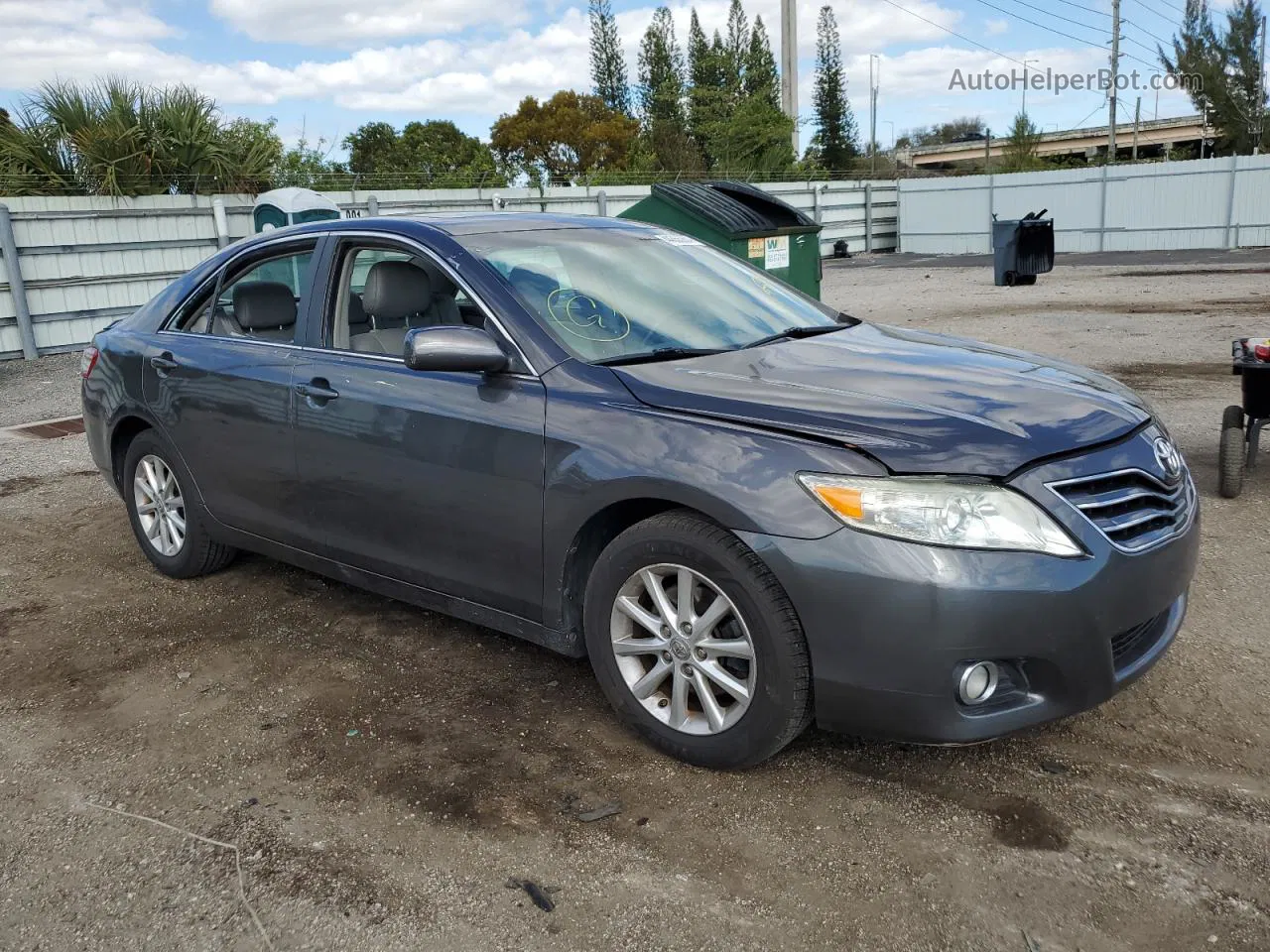 2011 Toyota Camry Base Gray vin: 4T4BF3EK2BR184258