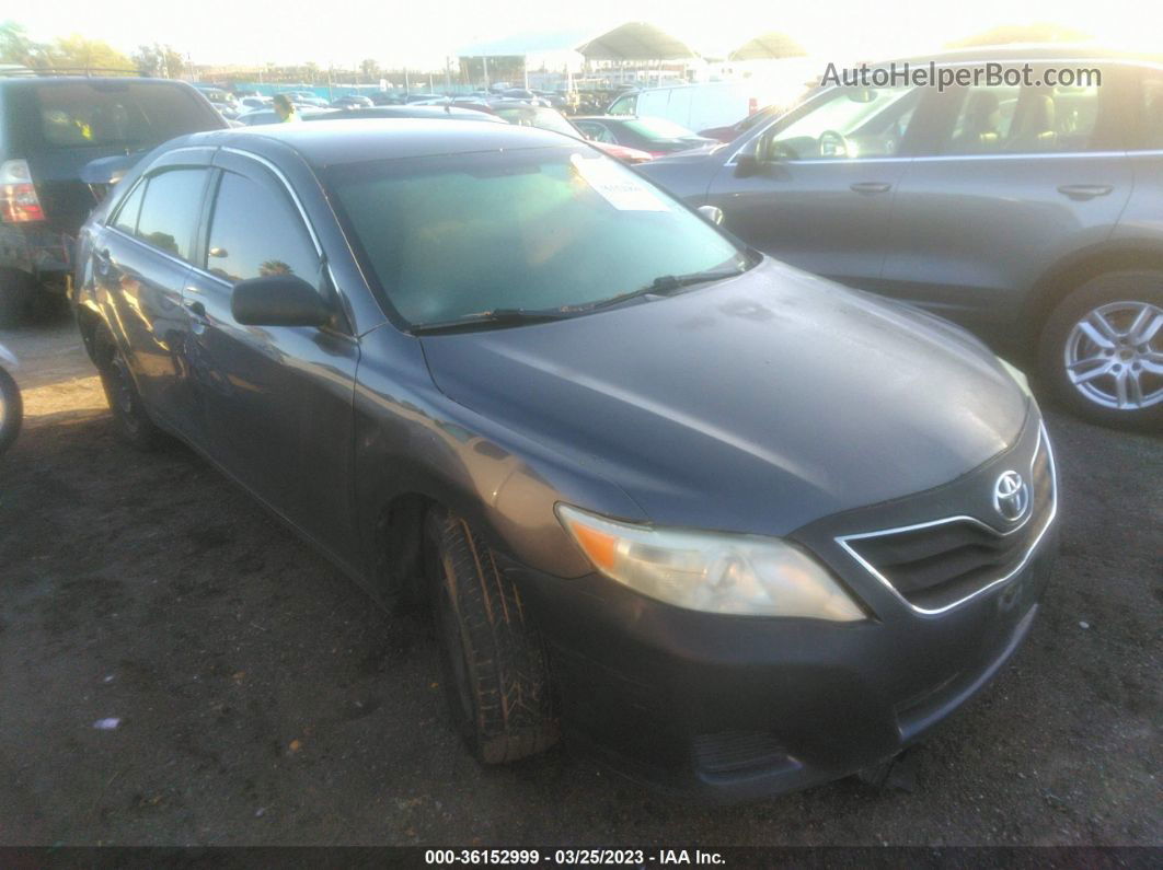 2011 Toyota Camry Le Gray vin: 4T4BF3EK2BR184275