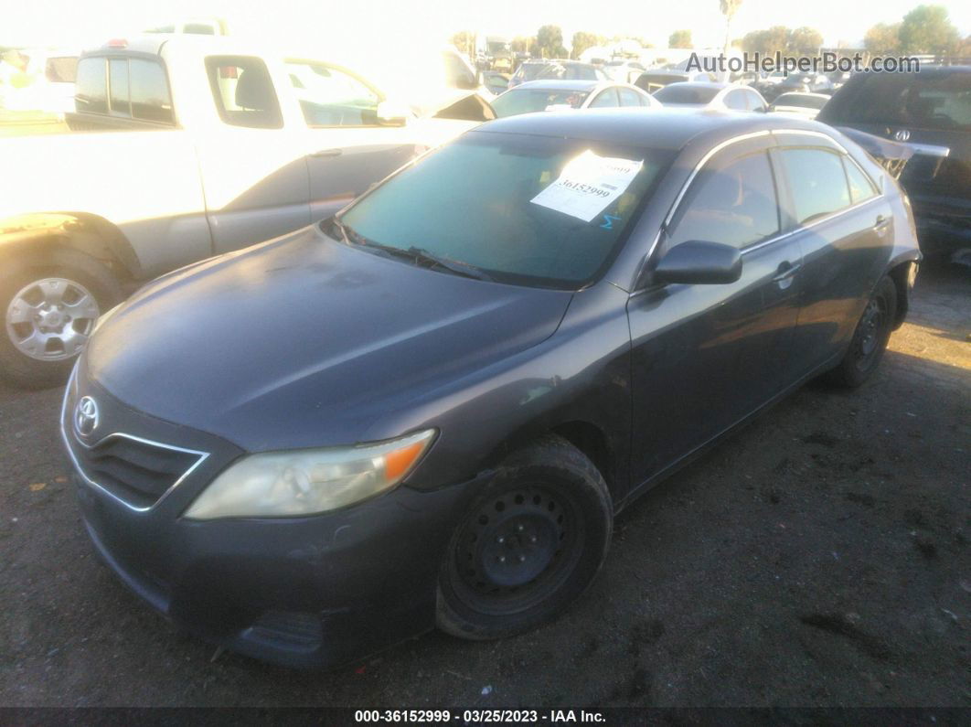 2011 Toyota Camry Le Gray vin: 4T4BF3EK2BR184275