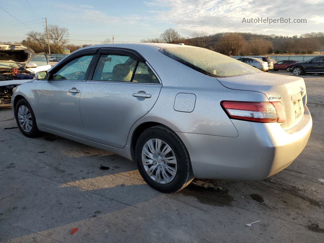 2011 Toyota Camry Base Silver vin: 4T4BF3EK2BR201933