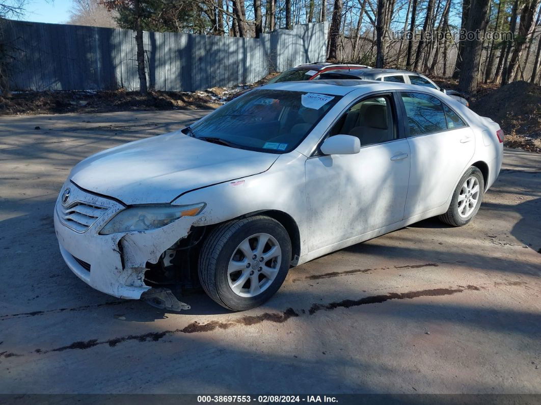 2011 Toyota Camry Le White vin: 4T4BF3EK2BR208493