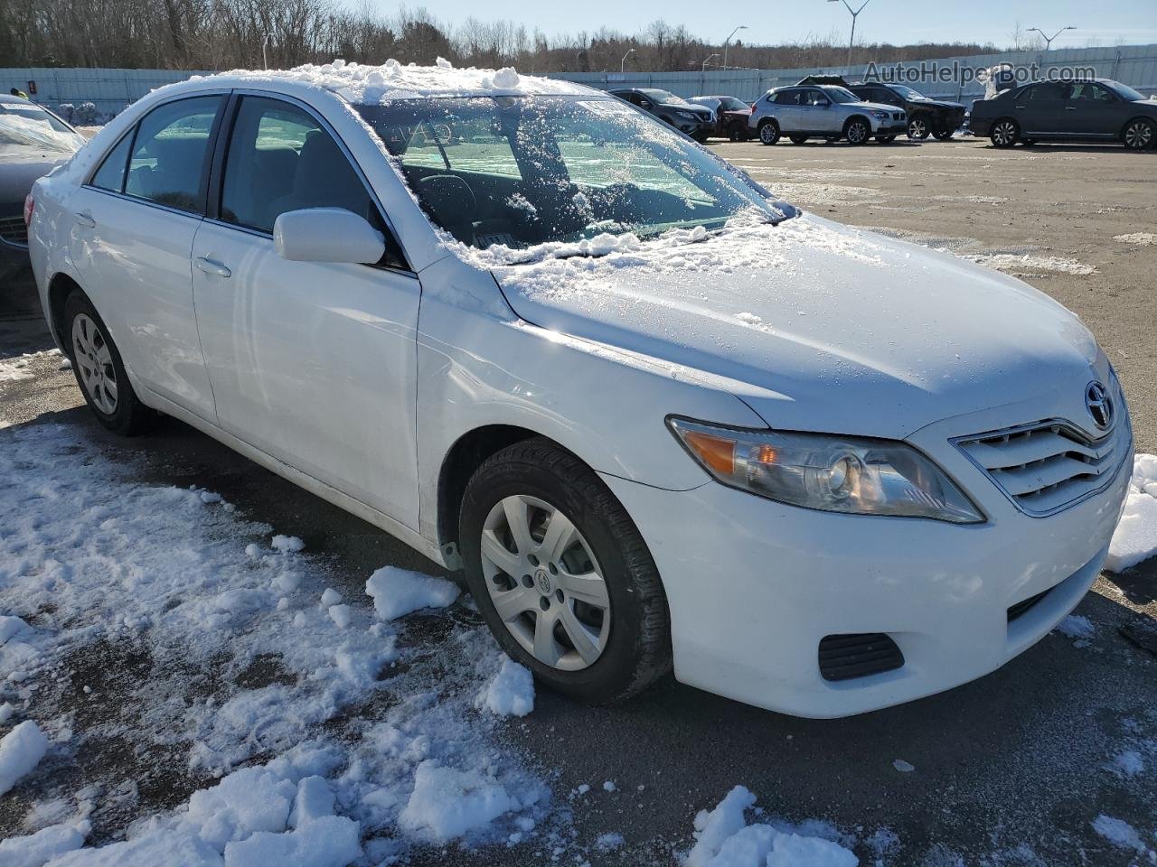 2011 Toyota Camry Base White vin: 4T4BF3EK3BR091328