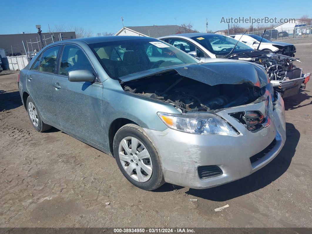 2011 Toyota Camry Le Light Blue vin: 4T4BF3EK3BR100447