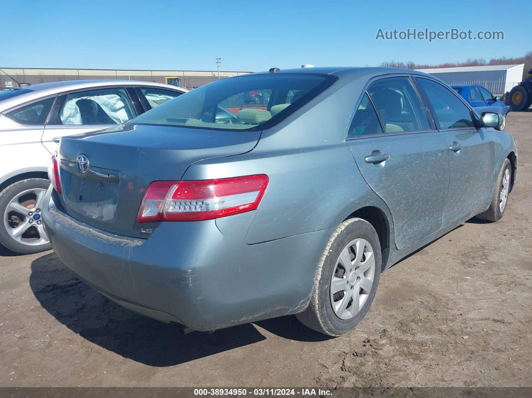 2011 Toyota Camry Le Light Blue vin: 4T4BF3EK3BR100447