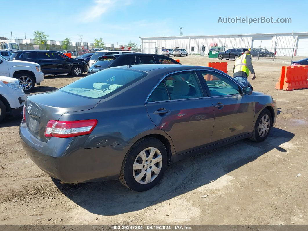 2011 Toyota Camry Le Gray vin: 4T4BF3EK3BR101937