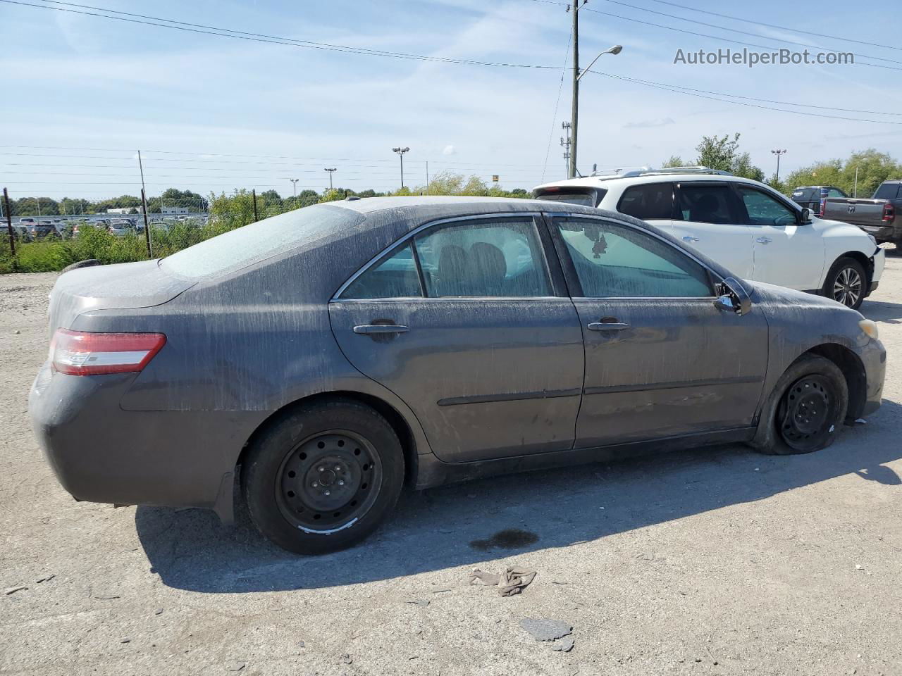 2011 Toyota Camry Base Серый vin: 4T4BF3EK3BR102571