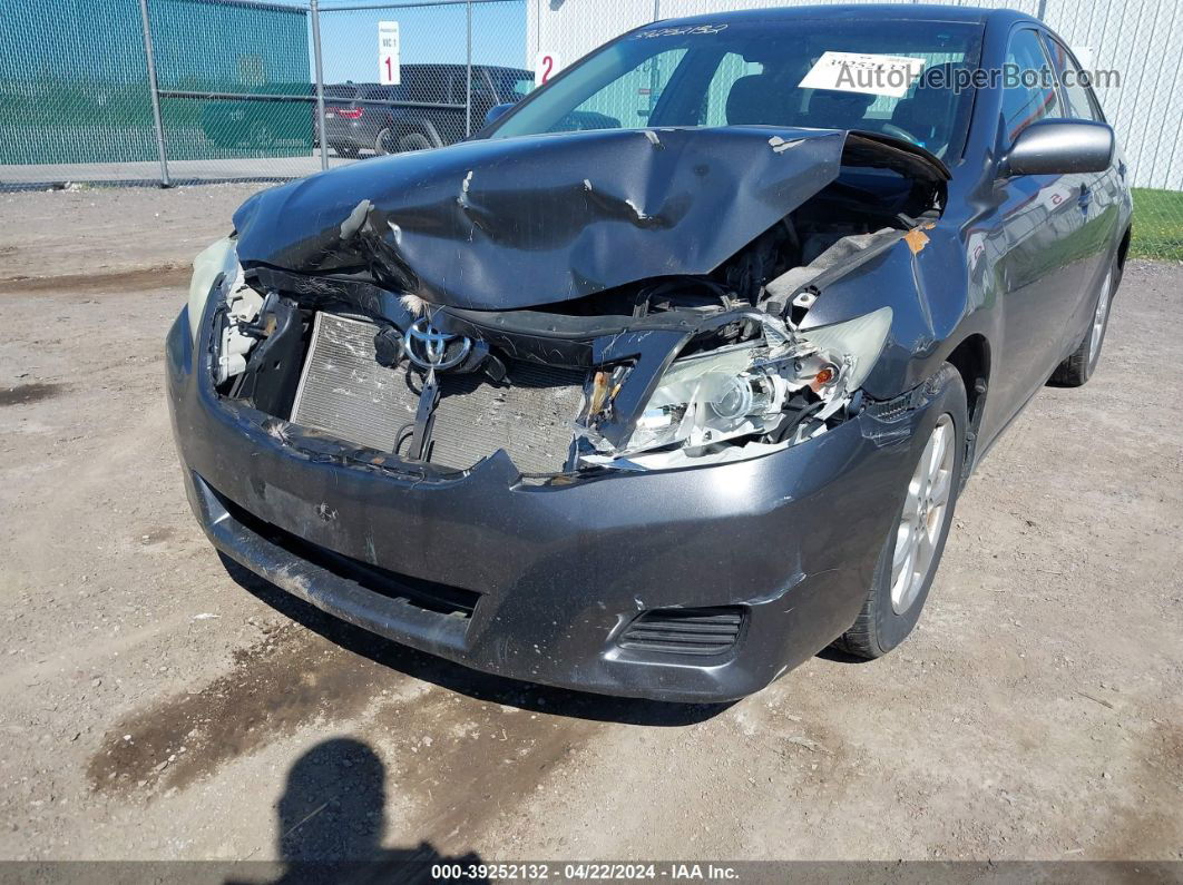 2011 Toyota Camry Le Gray vin: 4T4BF3EK3BR105101