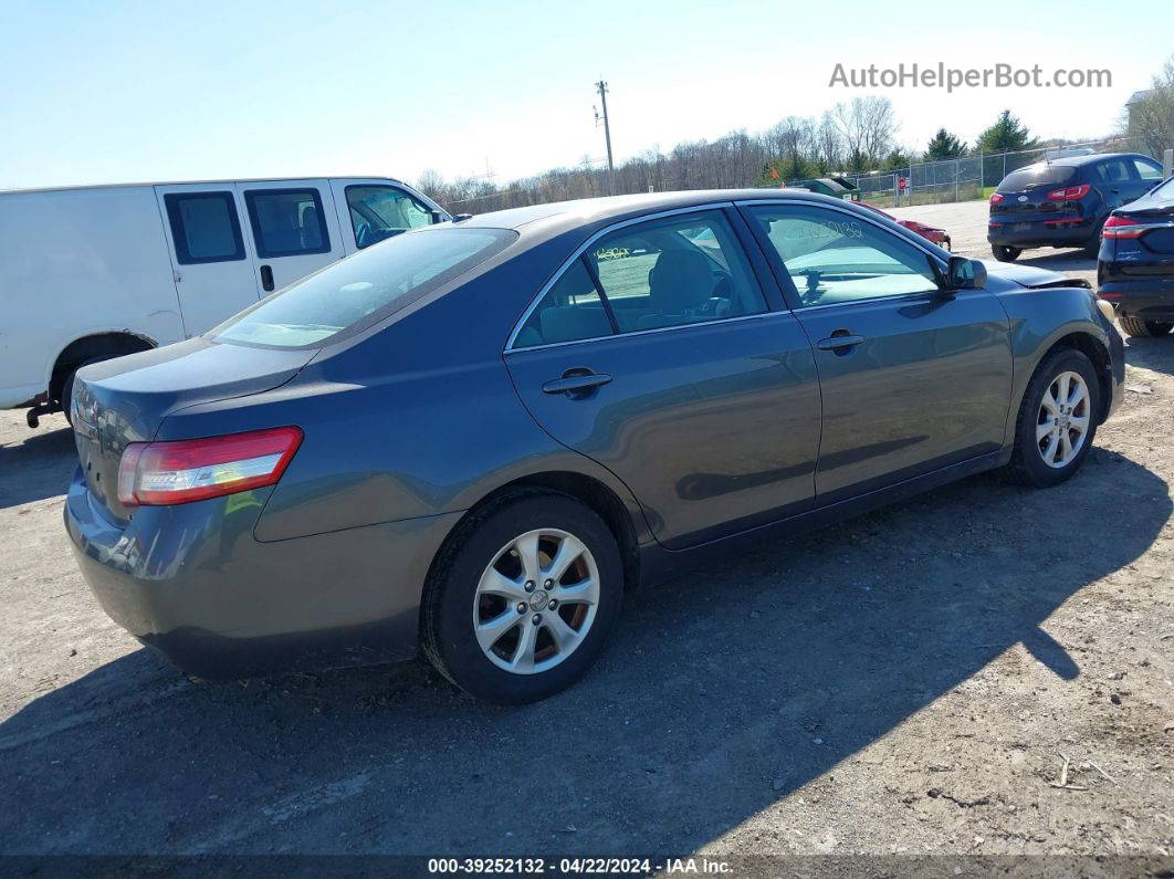 2011 Toyota Camry Le Gray vin: 4T4BF3EK3BR105101