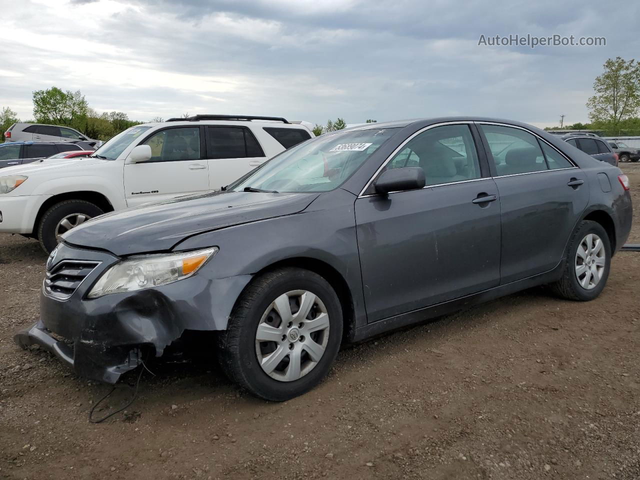 2011 Toyota Camry Base Gray vin: 4T4BF3EK3BR107950