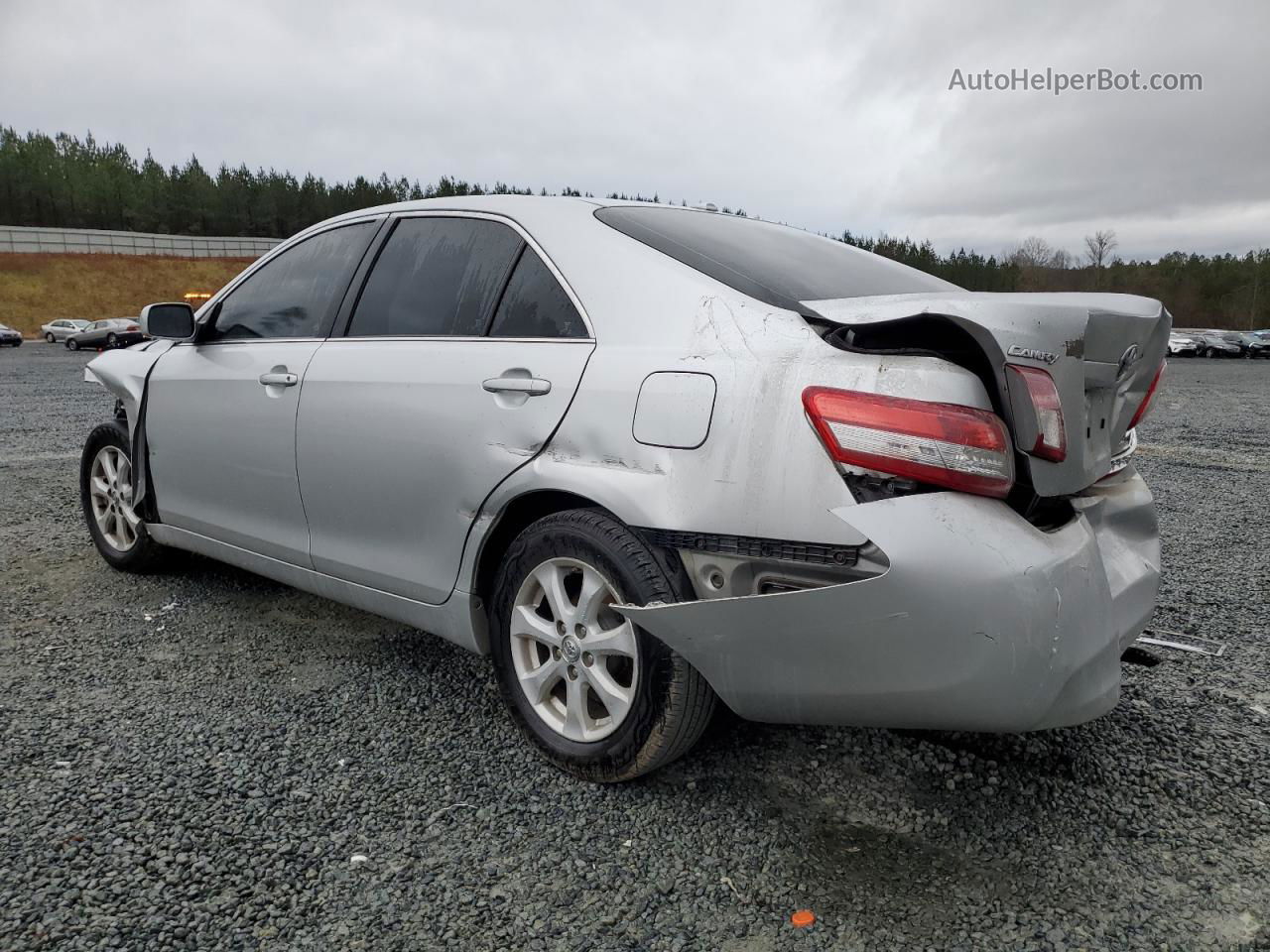 2011 Toyota Camry Base Silver vin: 4T4BF3EK3BR113361