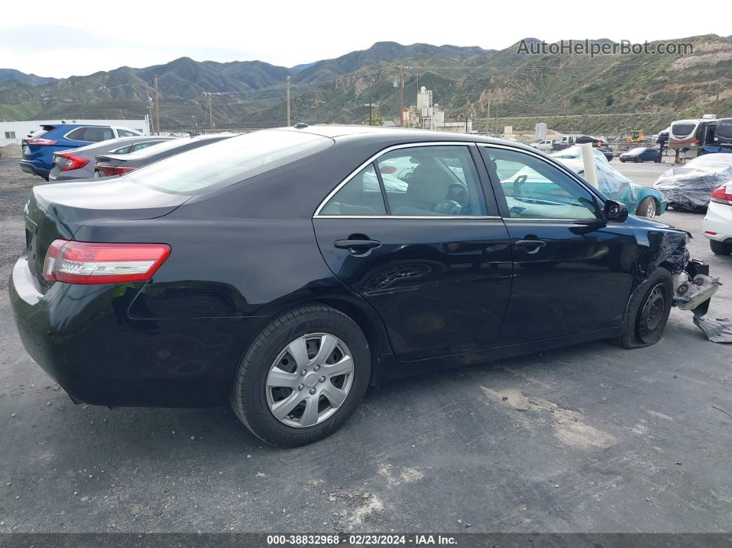 2011 Toyota Camry Le Black vin: 4T4BF3EK3BR118530