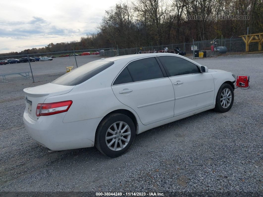 2011 Toyota Camry Xle White vin: 4T4BF3EK3BR128443