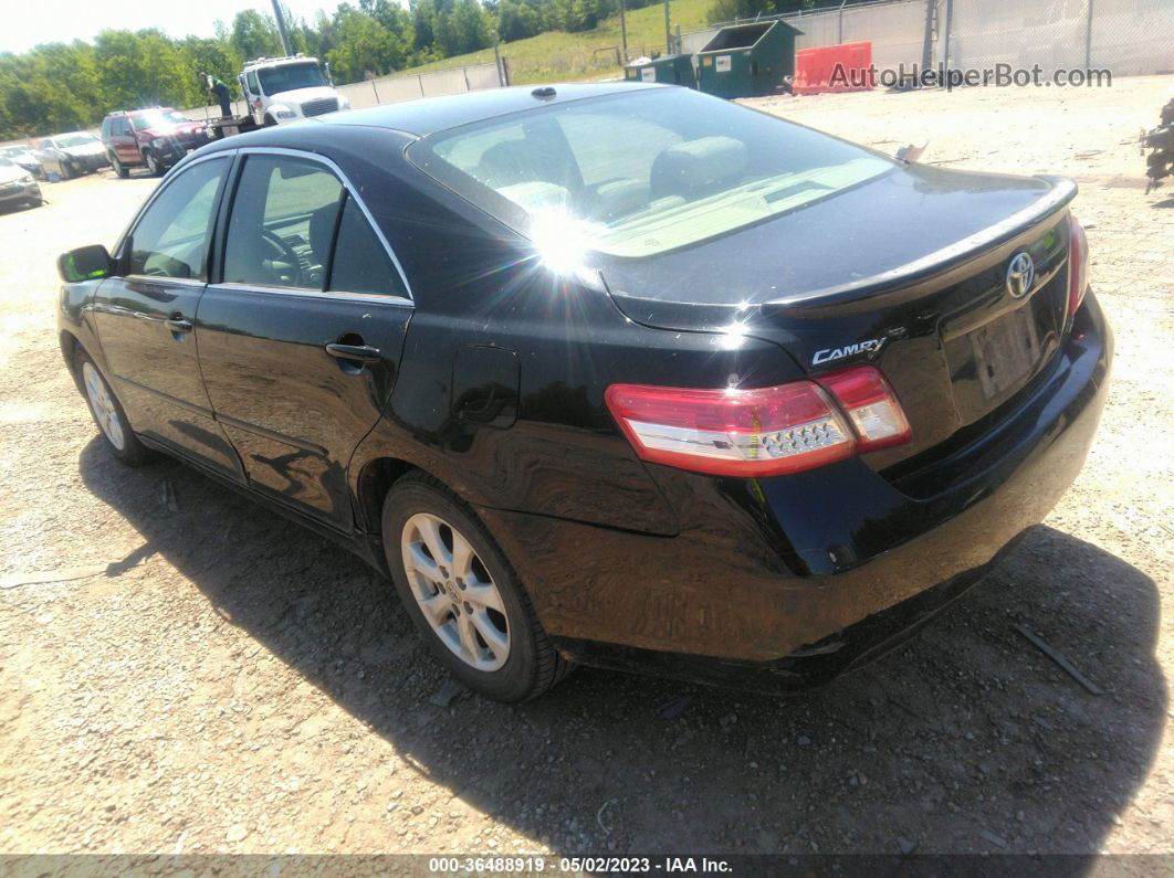 2011 Toyota Camry   Black vin: 4T4BF3EK3BR141368