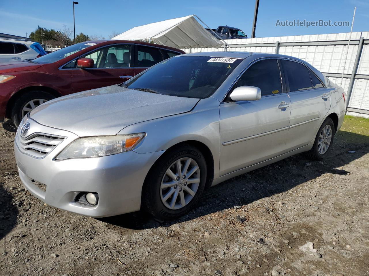 2011 Toyota Camry Base Silver vin: 4T4BF3EK3BR150720