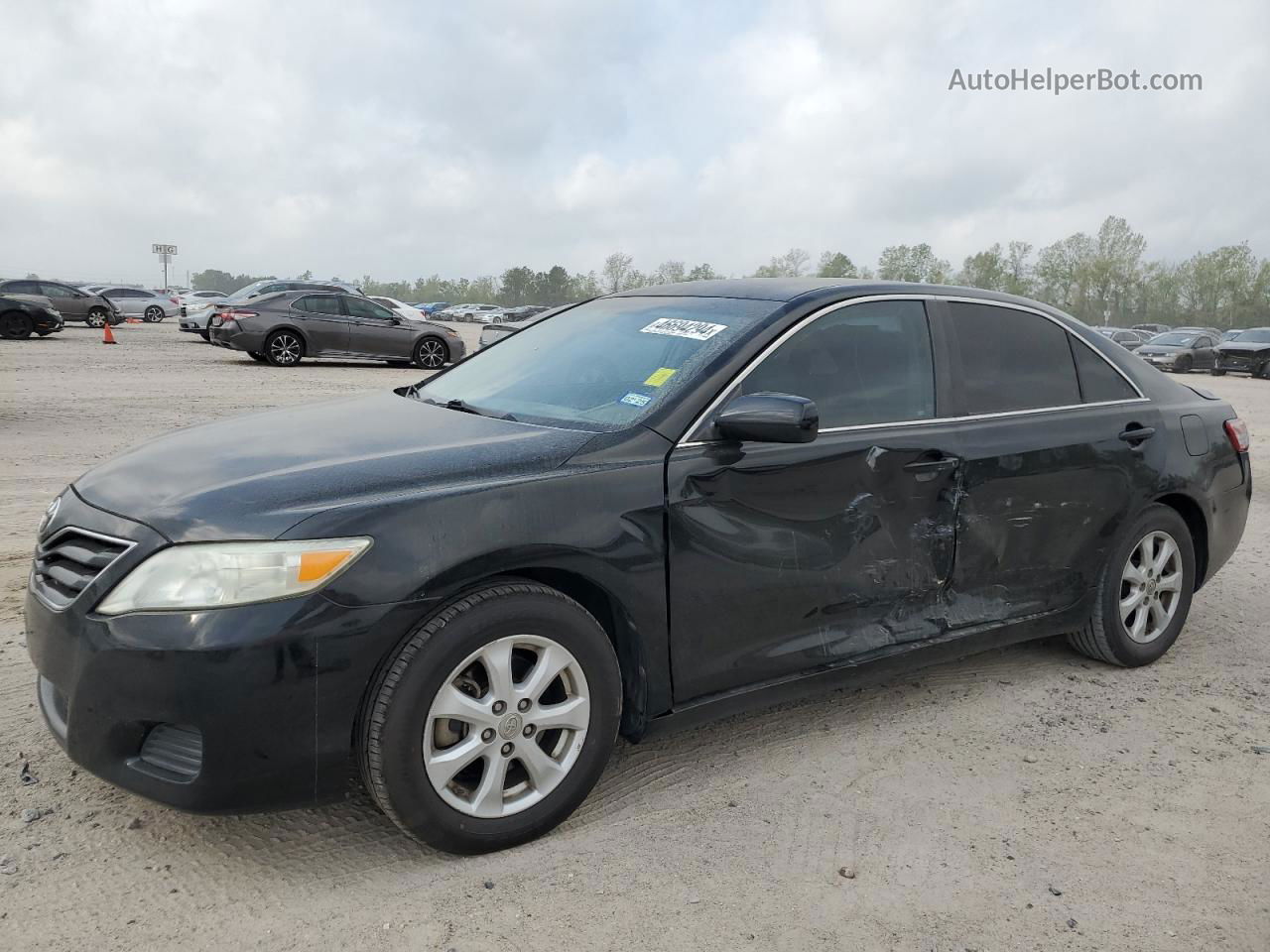 2011 Toyota Camry Base Black vin: 4T4BF3EK3BR174886