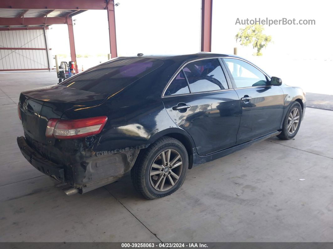 2011 Toyota Camry Le Черный vin: 4T4BF3EK3BR177075