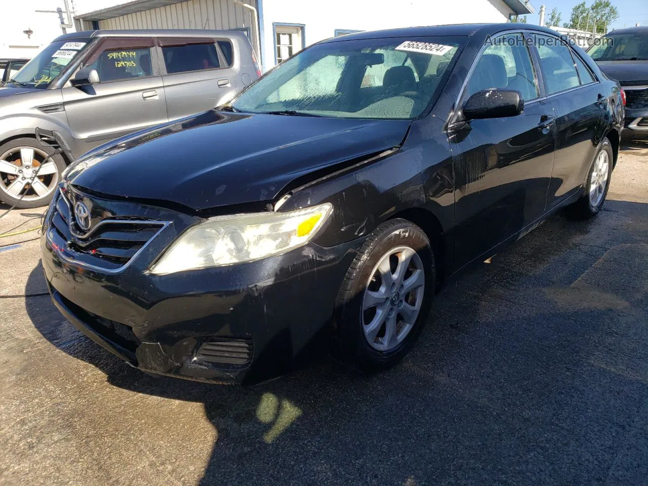 2011 Toyota Camry Base Black vin: 4T4BF3EK3BR180901