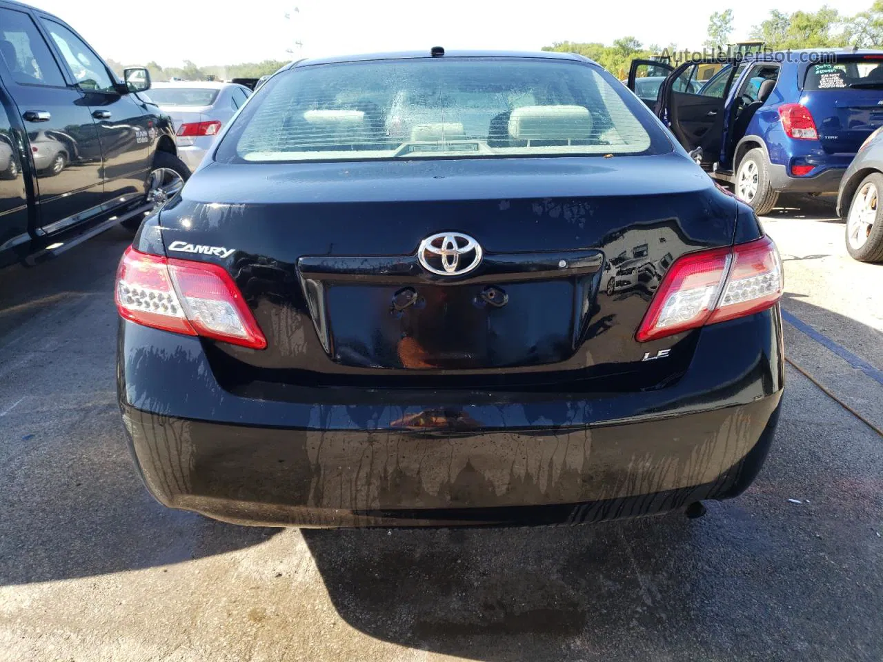 2011 Toyota Camry Base Black vin: 4T4BF3EK3BR180901