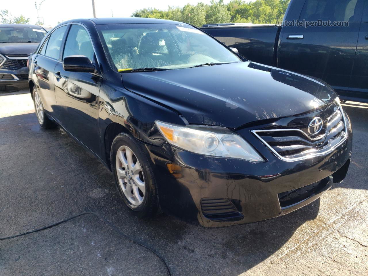 2011 Toyota Camry Base Black vin: 4T4BF3EK3BR180901