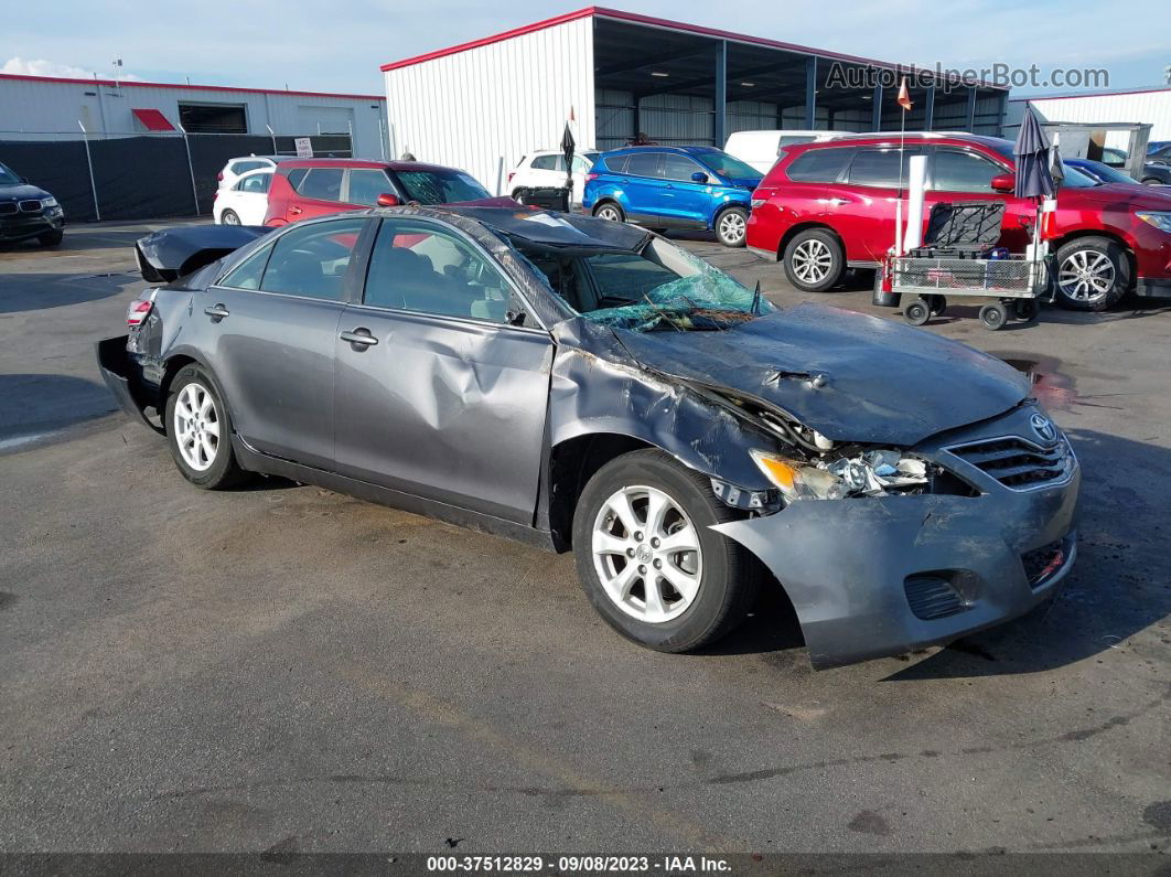 2011 Toyota Camry Le Gray vin: 4T4BF3EK3BR182213