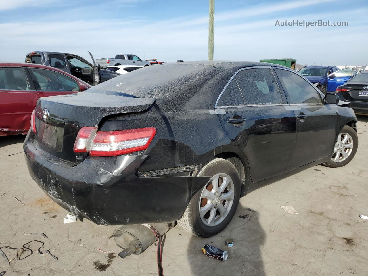 2011 Toyota Camry Base Charcoal vin: 4T4BF3EK3BR188819