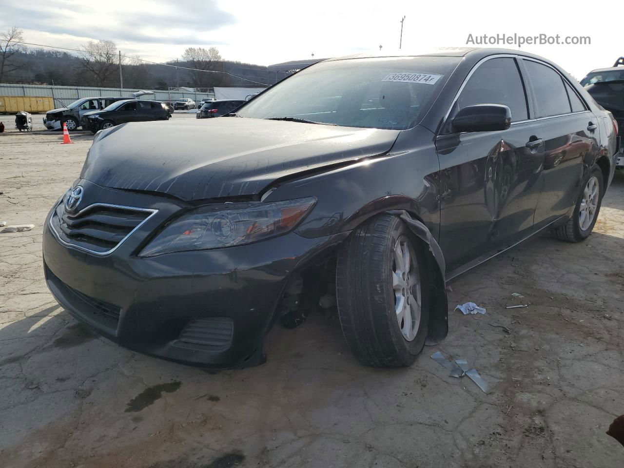 2011 Toyota Camry Base Charcoal vin: 4T4BF3EK3BR188819