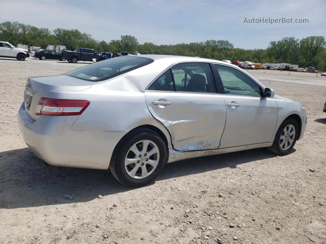 2011 Toyota Camry Base Silver vin: 4T4BF3EK3BR209605