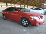 2011 Toyota Camry Base Бордовый vin: 4T4BF3EK3BR214237