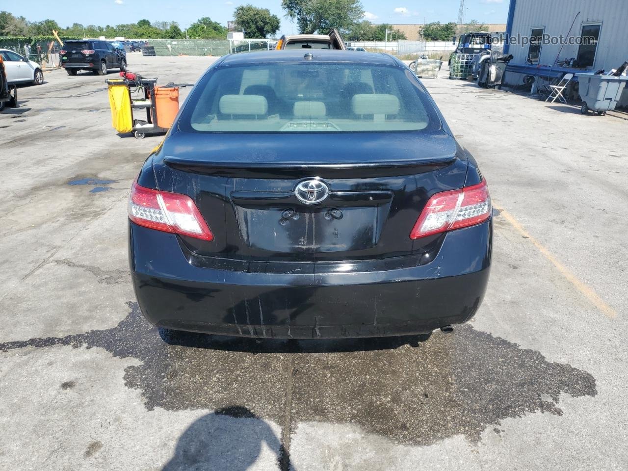 2011 Toyota Camry Base Black vin: 4T4BF3EK3BR218207