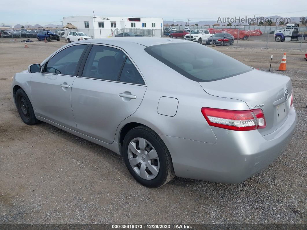 2011 Toyota Camry Le Серебряный vin: 4T4BF3EK4BR090771