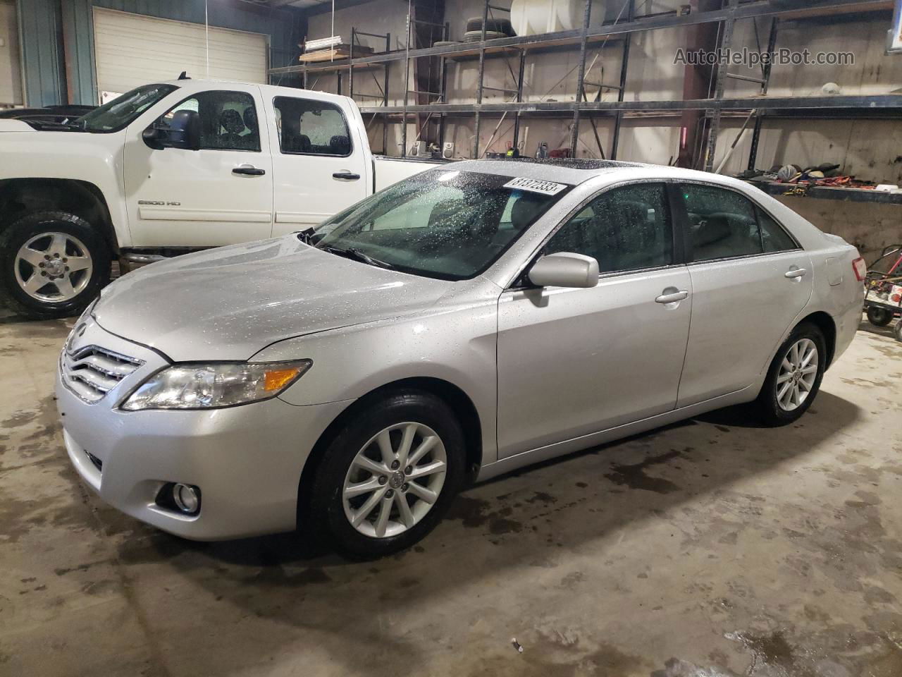 2011 Toyota Camry Base Silver vin: 4T4BF3EK4BR099857