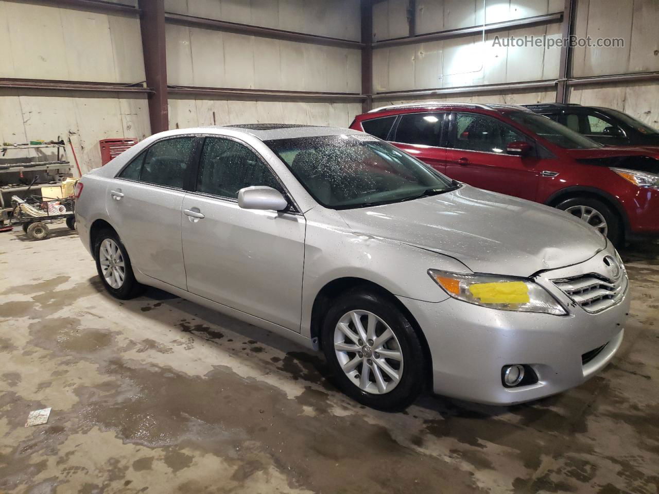 2011 Toyota Camry Base Silver vin: 4T4BF3EK4BR099857