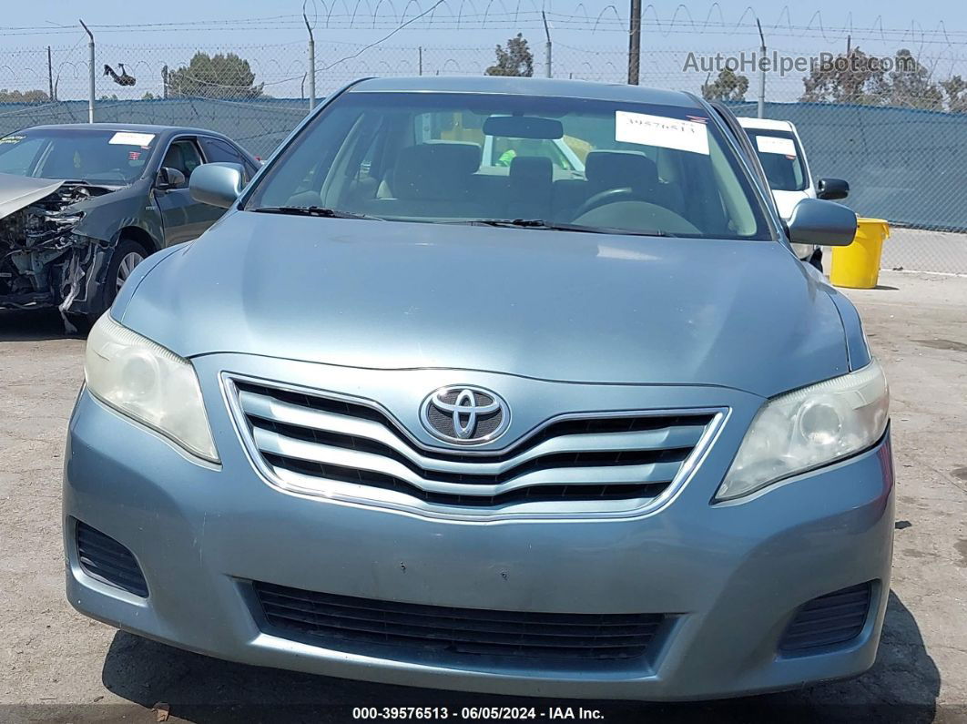 2011 Toyota Camry Le Light Blue vin: 4T4BF3EK4BR101543