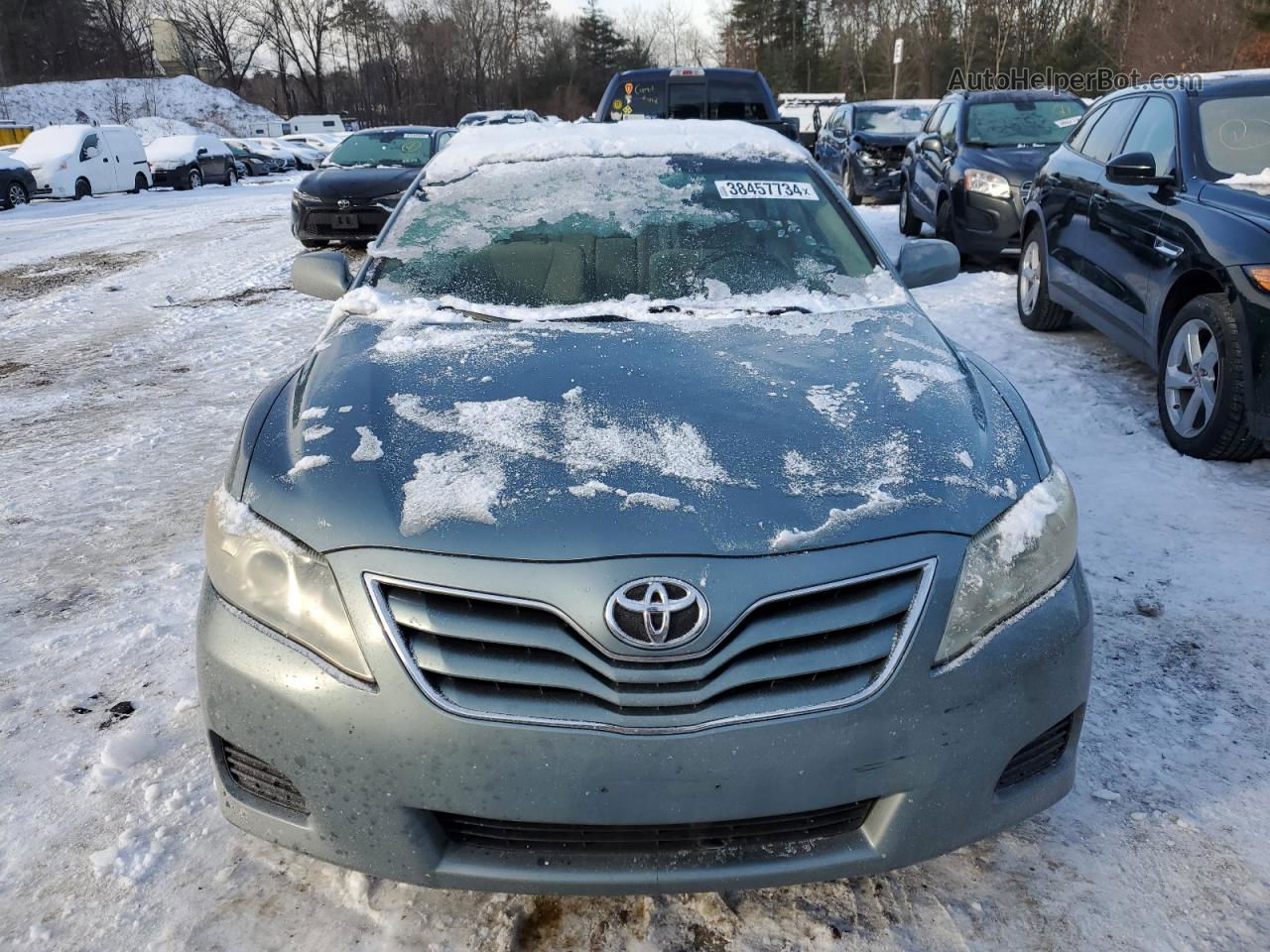 2011 Toyota Camry Base Turquoise vin: 4T4BF3EK4BR112462