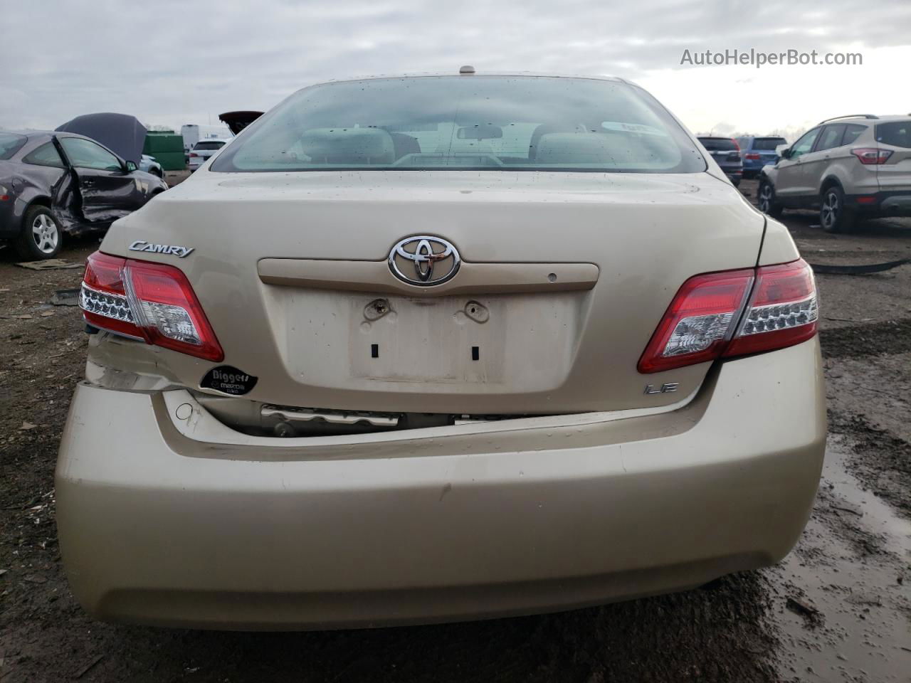 2011 Toyota Camry Base Cream vin: 4T4BF3EK4BR128533