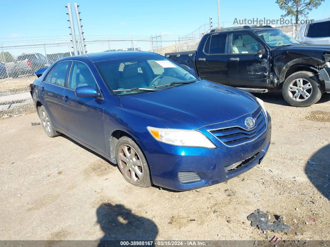 2011 Toyota Camry Le Синий vin: 4T4BF3EK4BR152721