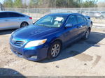 2011 Toyota Camry Le Blue vin: 4T4BF3EK4BR152721