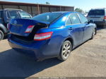 2011 Toyota Camry Le Blue vin: 4T4BF3EK4BR152721