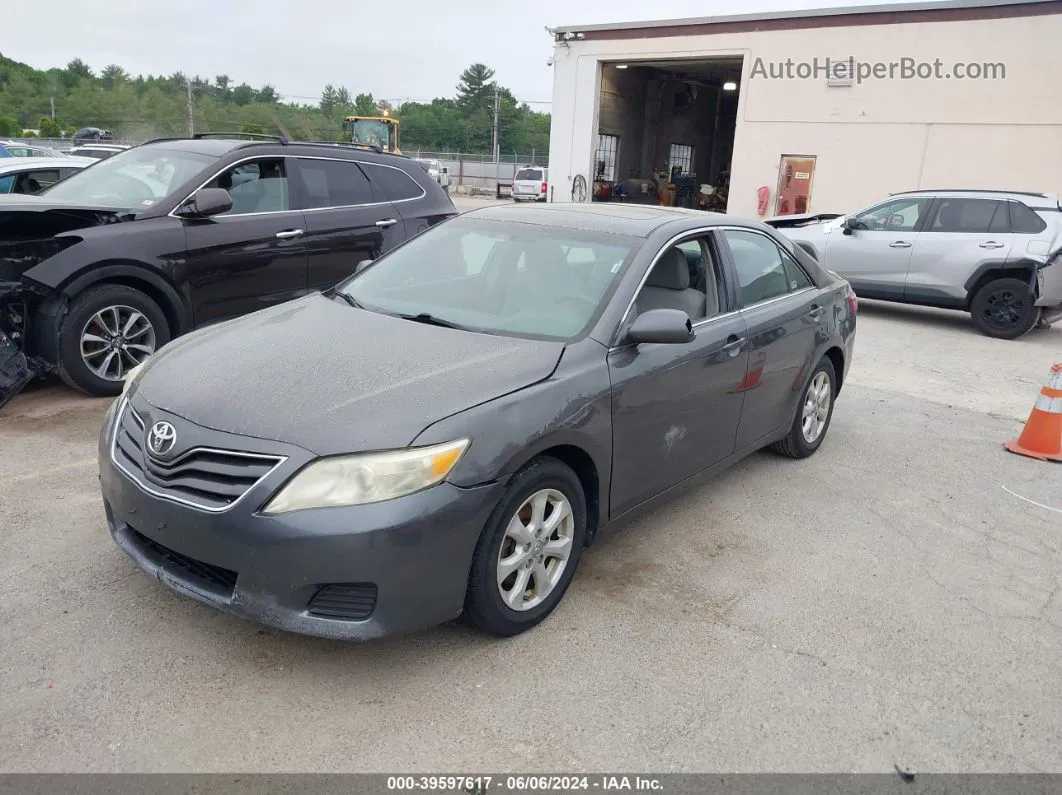 2011 Toyota Camry Le Gray vin: 4T4BF3EK4BR180146