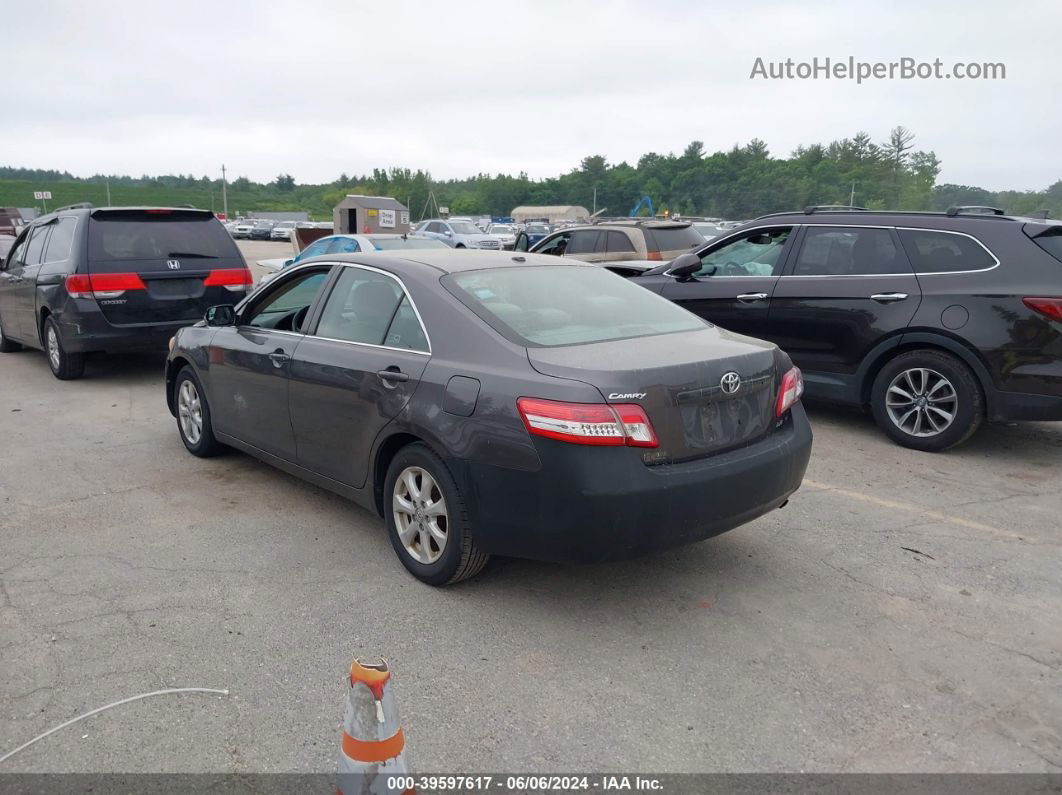 2011 Toyota Camry Le Gray vin: 4T4BF3EK4BR180146