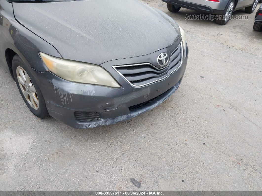 2011 Toyota Camry Le Gray vin: 4T4BF3EK4BR180146