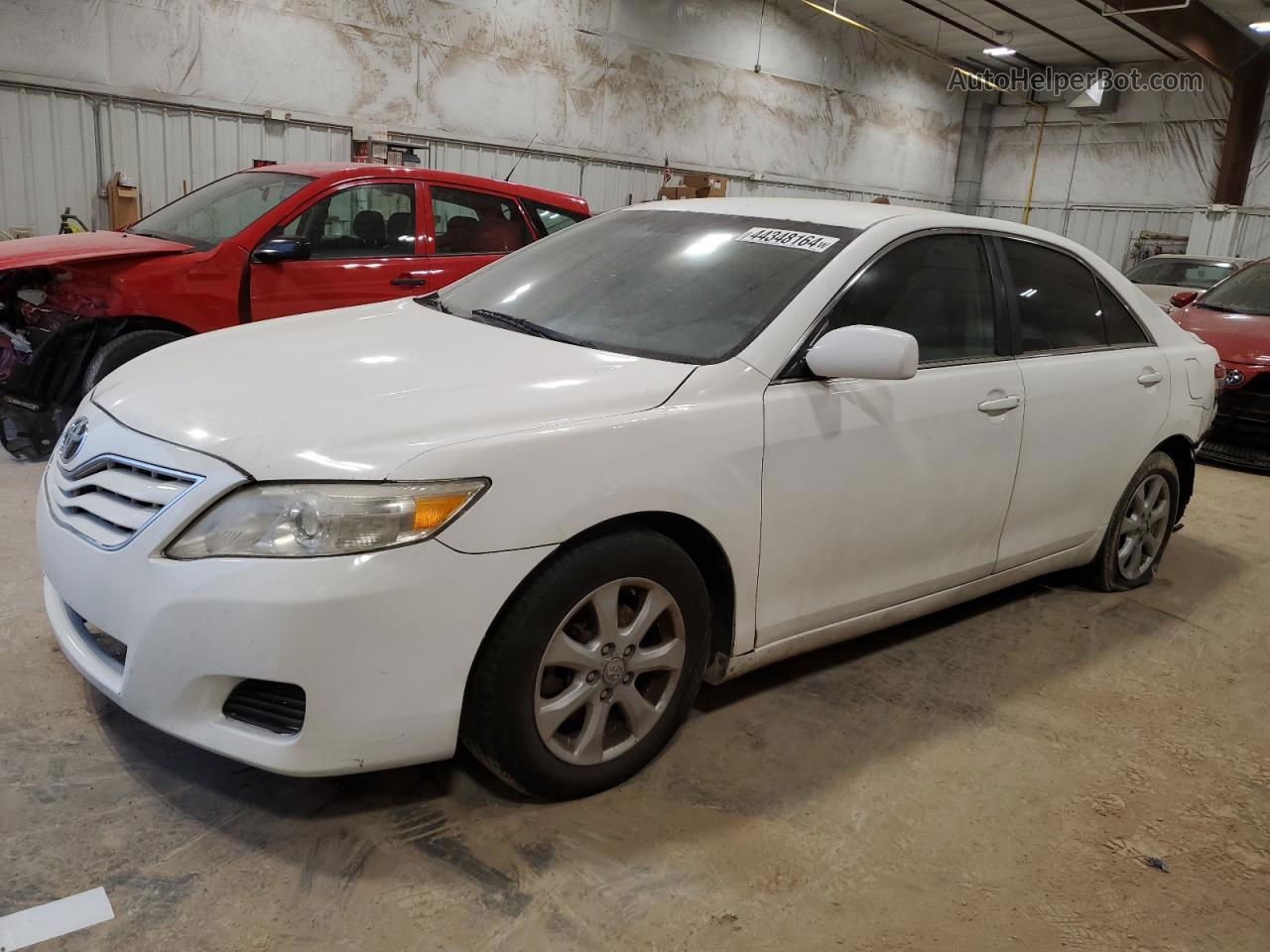 2011 Toyota Camry Base White vin: 4T4BF3EK4BR186240