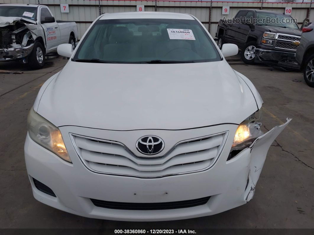 2011 Toyota Camry Le White vin: 4T4BF3EK4BR197514