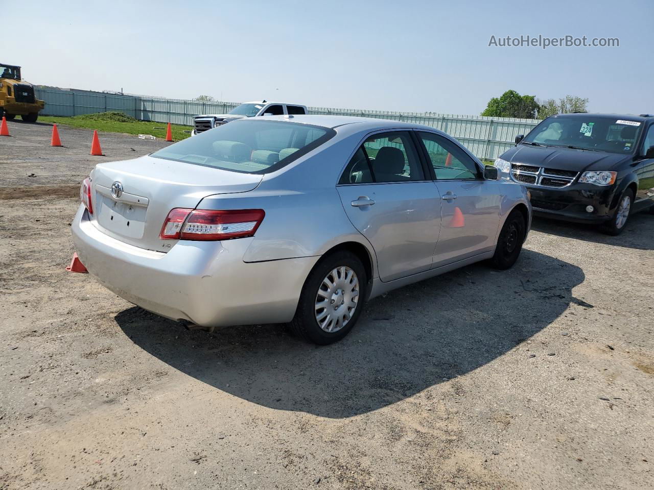 2011 Toyota Camry Base Silver vin: 4T4BF3EK4BR203389