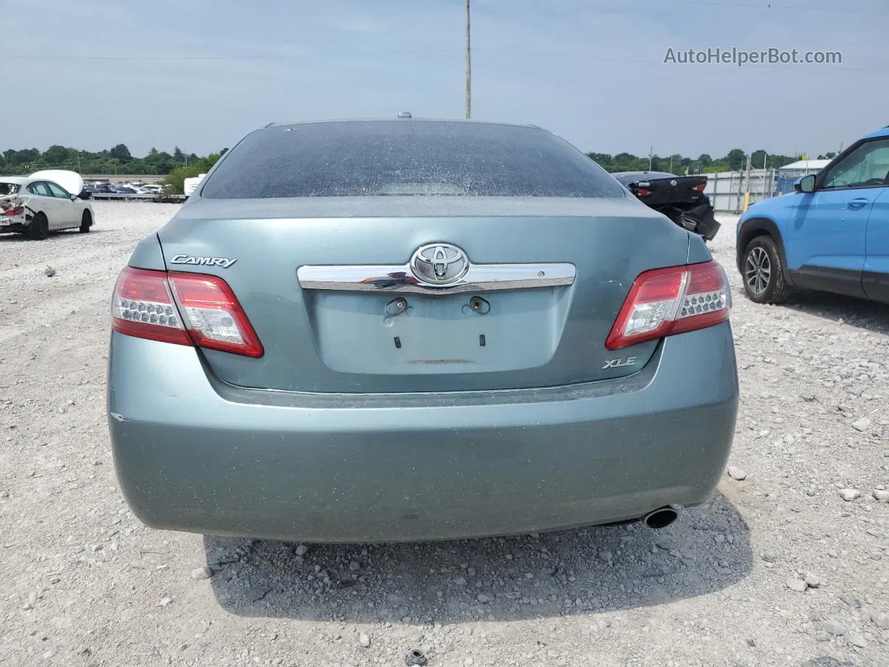 2011 Toyota Camry Base Green vin: 4T4BF3EK5BR088253