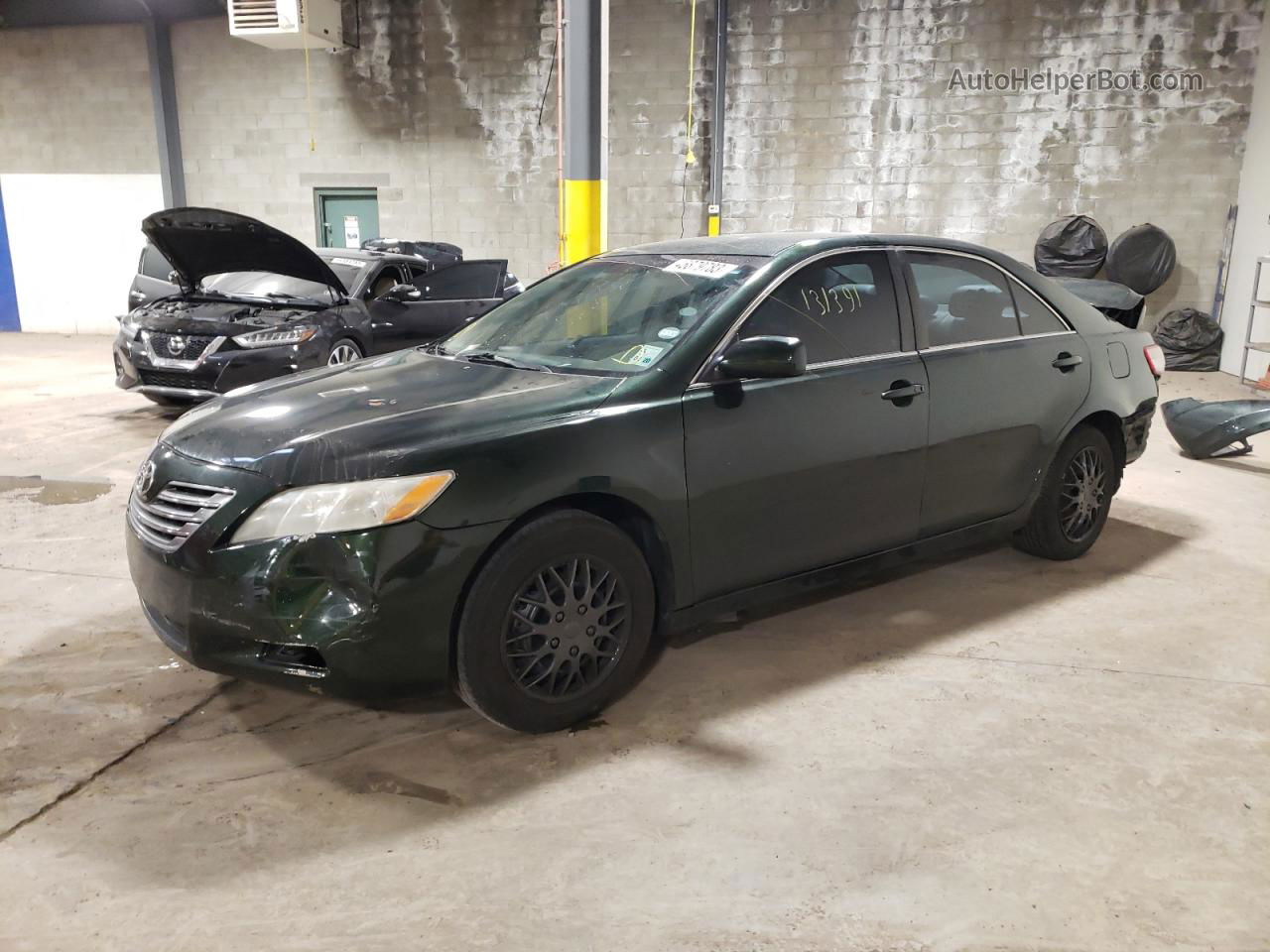 2011 Toyota Camry Base Green vin: 4T4BF3EK5BR103950